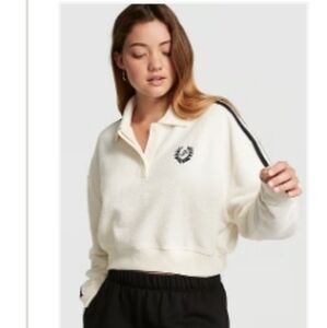 Nwt White Collared Sweater